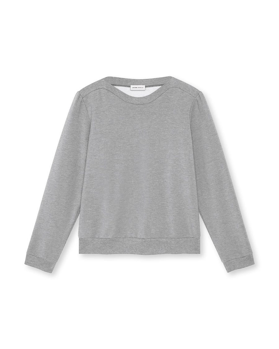 Women's Heather Grey Sweatshirt | Heather Gray Sweatshirt | Light Grey Sweatshirt