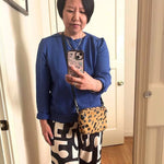 Women's Puff Sleeve Sweatshirt | Blue | Boatneck | Long Sleeve | Soft Cotton Bamboo