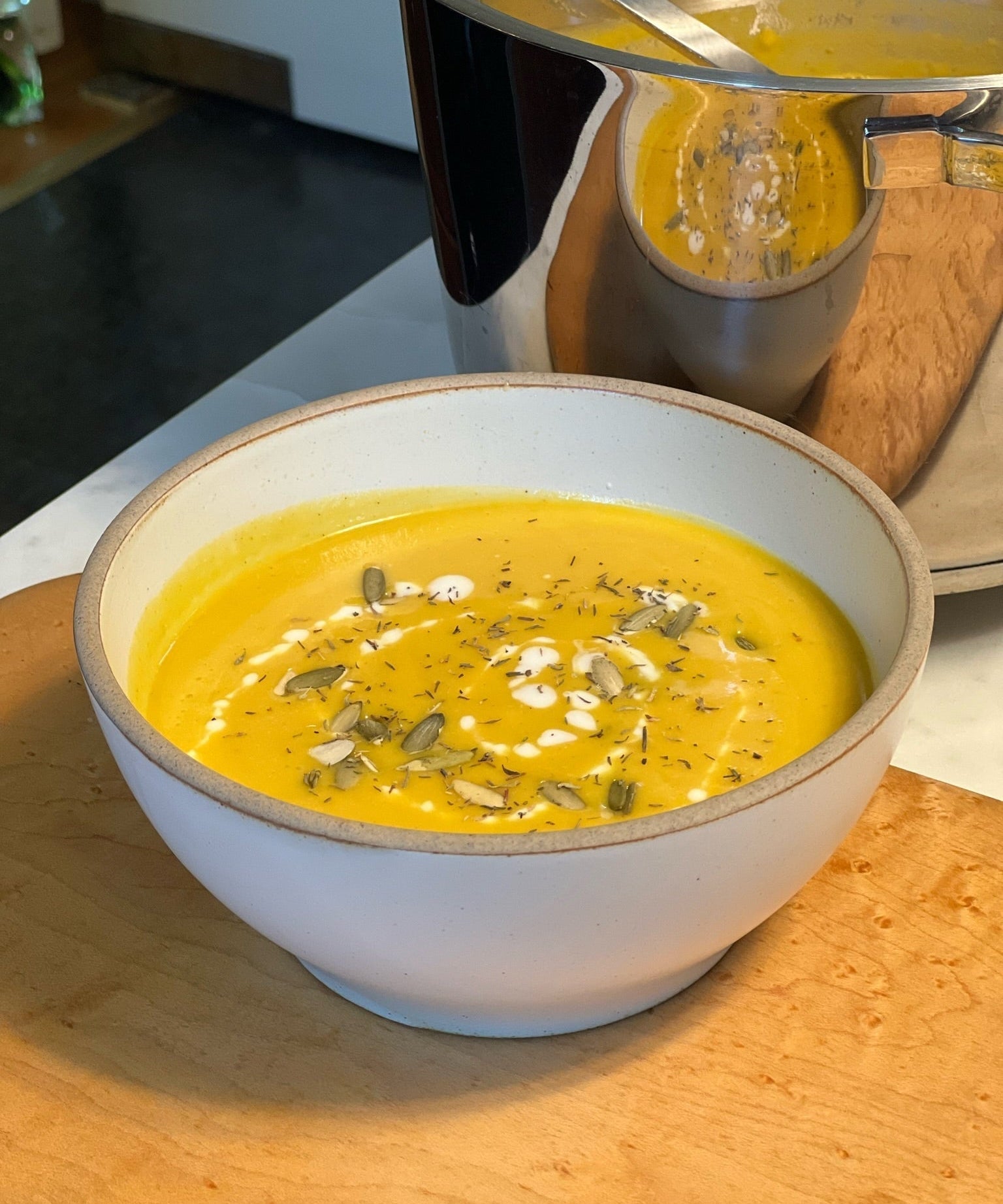 Kristina’s Favorite Vegan Butternut Squash Soup Recipe