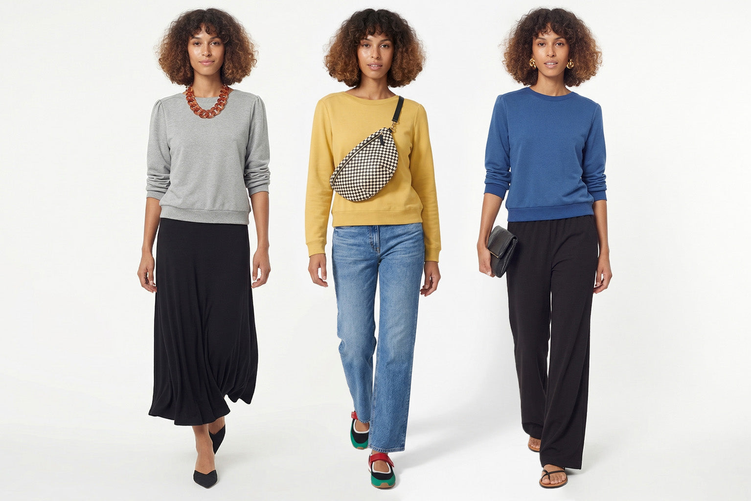 5 Days of Style Day 3 - Cora Sweatshirt styling guide - sustainable women's clothing by Lacson Ravello