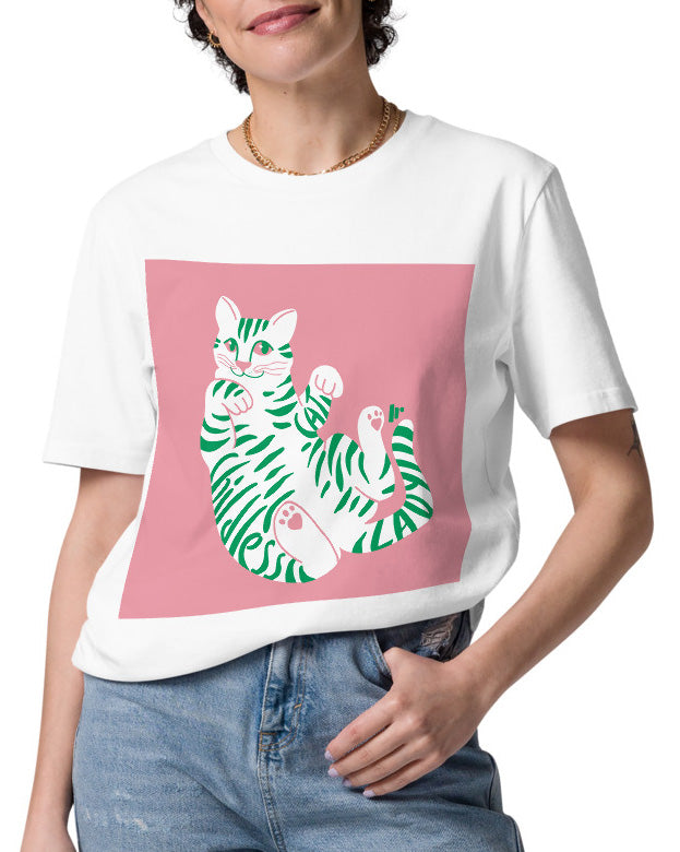 Childless Cat Lady Tee - Pink/Green | Kamala Harris Tee | Lacson Ravello