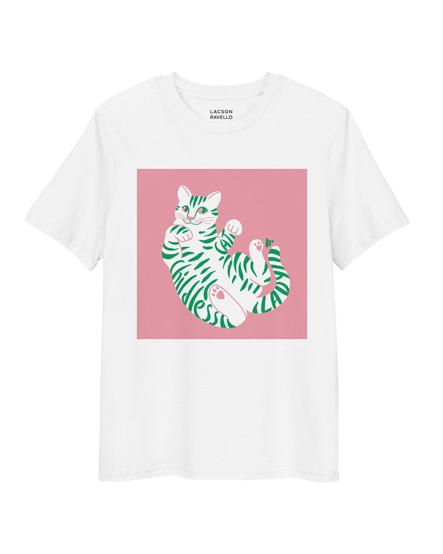 Childless Cat Lady Tee - Pink/Green | Kamala Harris Tee | Lacson Ravello