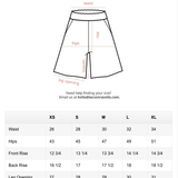 Livia Bermuda Shorts - Black and White Stripe