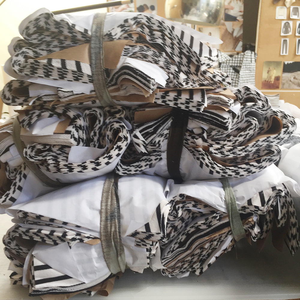 Small-batch cut fabric bundles for limited edition sustainable clothing production | Lacson Ravello