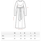 Nari Tie-front Midi Dress Black