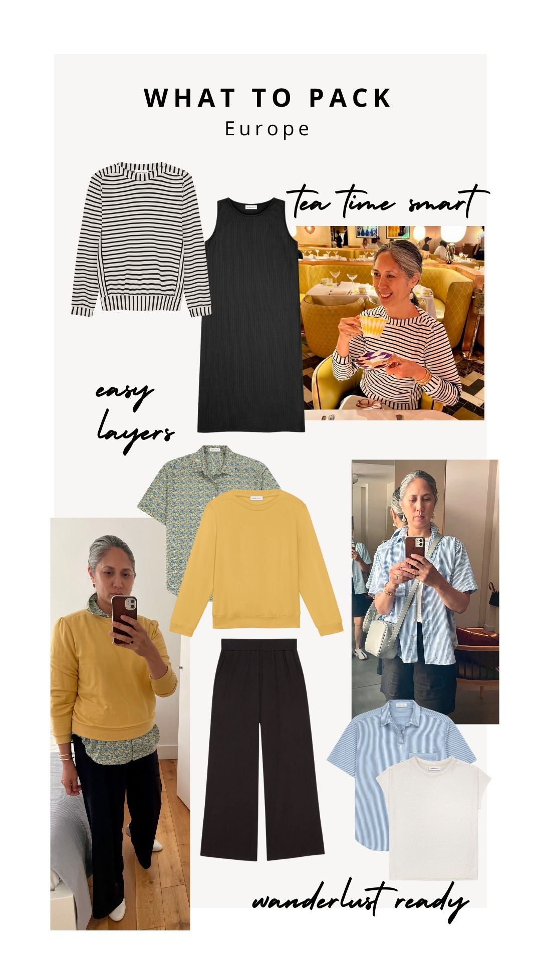 What to Wear in Europe | What to Pack for European Travel | Lacson Ravello