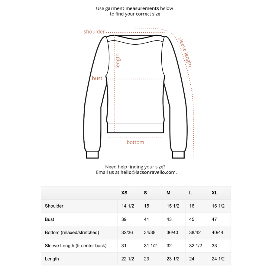 Womens Sweatshirt Beige - Puff Sleeve Sweatshirt - Lacson Ravello L
