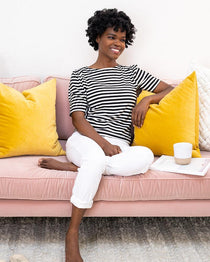 Stripe Black and White Shirt | Black and White Striped T Shirt Women 